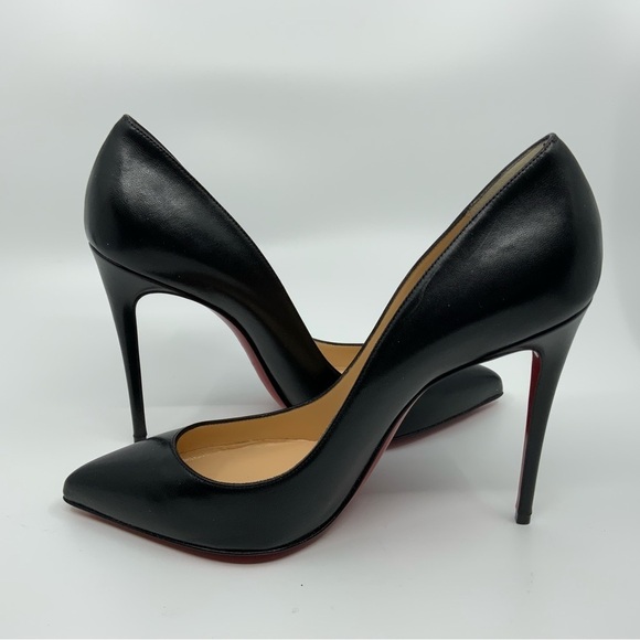 CHRISTIAN Louboutin Pigalle Follies 100 Napa Shiny. - Picture 6 of 10